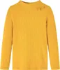vidaXL Kinder-Langarmshirt Rippstrick Dunkelocker 104 Produktbild-Vorschau 7