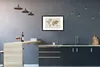 MuchoWow® MuchoWow® Gerahmtes Poster Weltkarte - Seil - Produktbild-Vorschau 2