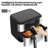 Horkovzdušná fritéza 10L se 2 fritovacími komorami, Fritéza Náhled obrázku produktu 5