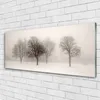 Acrylglasbilder 125x50 Wandbild Druck Schnee Bäume Produktbild-Vorschau 2