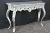 Casa Padrino Barock Konsolentisch Silber - Damen Produktbild-Vorschau 2