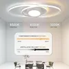 ZMH LED Deckenleuchte Weiß Dimmbar mit Fernbedienung für Produktbild-Vorschau 5