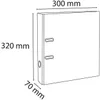 #10xEXACOMPTA Ordner Iderama, DIN A4, 70 mm, schwarz Produktbild-Vorschau 10