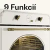 Klarstein Victoria, vstavaná elektrická rúra, 70 l, 50-250 Náhľad obrázku produktu 3