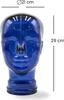 Skleněný stojan na sluchátka transparentní + satén | 29cm Náhled obrázku produktu 2