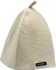 Saunagut Sauna-Mütze weiß aus Filz (Wolle) Produktbild-Vorschau 4