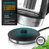 Hervidor de vidrio de 1,8 l, 2200 W, con infusor de acero Vista previa de la imagen del producto 6
