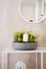 VIVANNO Coupe décorative en fibre de verre ESCADA LOW, gris Voir les images du produit 3