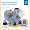 Bieco Plüsch Schaukeltier Esel | Kinder Schaukelstuhl mit Produktbild-Vorschau 4