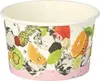Eisbecher, Pappe rund 150 ml Ø 9,2 cm · 5 cm "Früchte" Produktbild-Vorschau 1