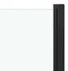 vidaXL Skladací sprchový kút 3 panely ESG 130x138 cm čierny Náhľad obrázku produktu 6