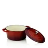 KELA Bräter Calido 4l 11,5cm Ø24cm rot/beige Produktbild-Vorschau 8