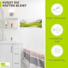 ARTland Wandbild, selbstklebend Kreatives Element Grün Produktbild-Vorschau 2