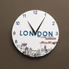 Horloge ronde en bois à décorer Ø 30 cm Voir les images du produit 2