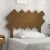 The Living Store Kopfteil Honigbraun 104x3x80,5 cm Produktbild-Vorschau 2