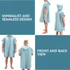 JEMIDI Badeponcho Unisex - Surf Poncho aus Mikrofaser - Produktbild-Vorschau 4