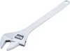 A silver adjustable wrench is shown against a white background. Produktbild-Vorschau