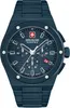 SWISS MILITARY HANOWA Herrenuhr Quarzuhr blau onesize Produktbild-Vorschau 1