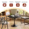 Ausziehbarer Esstisch 100–130 x 80 cm,für 4–6 Personen Produktbild-Vorschau 4