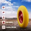 Roue de brouette AREBOS en caoutchouc plein 4.80/4.00-8 | Voir les images du produit 3