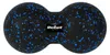 Palla fitness Duoball, REBEL, 12 cm, nero e blu, Materiale Anteprima dell’immagine prodotto 2