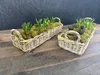 Kosz rattanowy dekoracyjny Zestaw 2 szt. WILLOW prostokątny Podgląd zdjęcia produktu 7