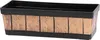Vaso Strend Pro Woodeff, 15x47x17 cm, oro, fioriera, Anteprima dell’immagine prodotto 2