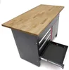 Banco da lavoro HBM 120 cm con 4 cassetti, 1 anta e piano Anteprima dell’immagine prodotto 6