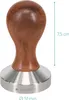 Navaris Espresso Tamper für Kaffee 51mm - Stempel Stampfer Produktbild-Vorschau 4
