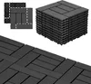 Jayseuw 30x30cm WPC Fliese Terrassenfliesen, 1qm  Produktbild-Vorschau 1