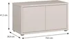 Forte ALICE SPRINGS Sitzbank 70 80, moderne Sitzbank mit Produktbild-Vorschau 7