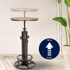 CLP Stehtisch Ruhr höhenverstellbar Tischplatte aus Produktbild-Vorschau 4