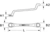 KS TOOLS 963.7449 Doppel-Ringschlüssel Produktbild-Vorschau 2