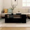vidaXL Couchtisch Schwarz 102x55x42 cm Holzwerkstoff - Produktbild-Vorschau 1