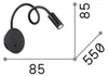 Ideal Lux Applique LED Focus-2 nero 203195 Anteprima dell’immagine prodotto 2