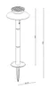 Nordlux - Gartenbeleuchtung Justina - Schwarz - 60 cm Produktbild-Vorschau 7