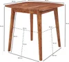 FineBuy Esszimmertisch 80 cm Sheesham Massivholz Tisch Produktbild-Vorschau 3