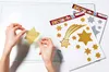 HERMA 15545, Gold, Sternenmuster, Entfernbar, Fenster, Produktbild-Vorschau 4