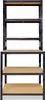 shelfplaza BLACK 190x80x60 cm Werkbank Regal in schwarz mit Produktbild-Vorschau 5