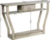 Konsolentisch mit Schublade und Ablage, 120 x 30 x 81 cm, Produktbild-Vorschau 3