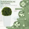 2er-Set Künstlicher Eukalyptuskugeln 65 cm Kunstpflanze mit Produktbild-Vorschau 5
