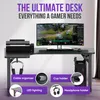 Avalo Scrivania Gaming - 160x100x75 CM - Scrivania Angolare Anteprima dell’immagine prodotto 2