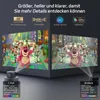 Beamer 4K mit Autofokus & 6D Auto Trapezkorrektur, Netflix  Produktbild-Vorschau 4