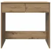 vidaXL Artisan dubový stůl 80x40x75 cm materiál na bázi Náhled obrázku produktu 4