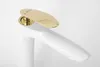 Rea Waschbeckenarmatur Orbit Low White/Gold Produktbild-Vorschau 9