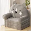 Sillón Reclinable Para Niños Gato 3 Niveles Gris 56x50cm Vista previa de la imagen del producto 3