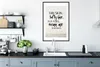 MuchoWow® Gerahmtes Poster Sommer - Meer - Zitat 60x90 cm - Produktbild-Vorschau 4