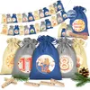 Calendario dell'Avvento KESSER® da riempire: 24 sacchetti Anteprima dell’immagine prodotto 1