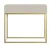 Selsey VELDIO - Konsolentisch mit Schublade, Graubeige Produktbild-Vorschau 3
