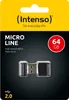 Intenso Micro Line, 64 GB, USB Typ-A, 2.0, 16,5 MB/s, Produktbild-Vorschau 4